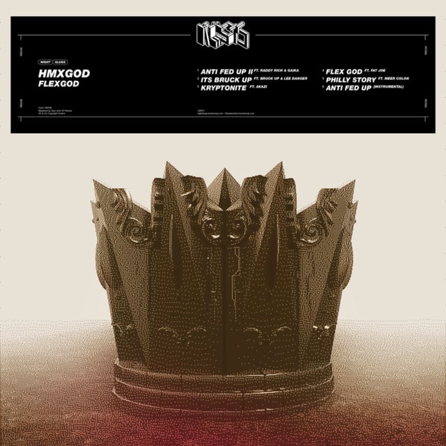 Anti Fed Up II featuring Raddy Rich, Gaika album art