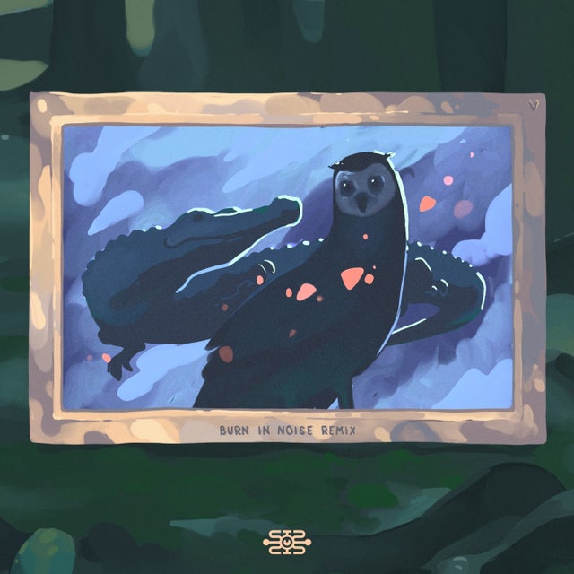 The Croc & the Shaman - Burn in Noise Remix album art