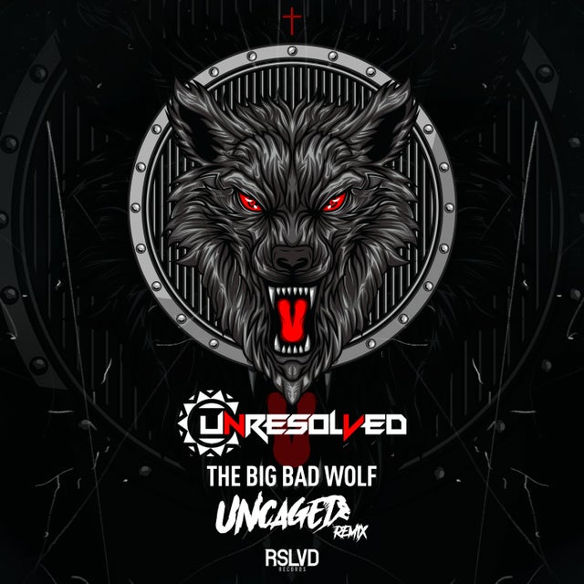 The Big Bad Wolf - Uncaged Remix album art