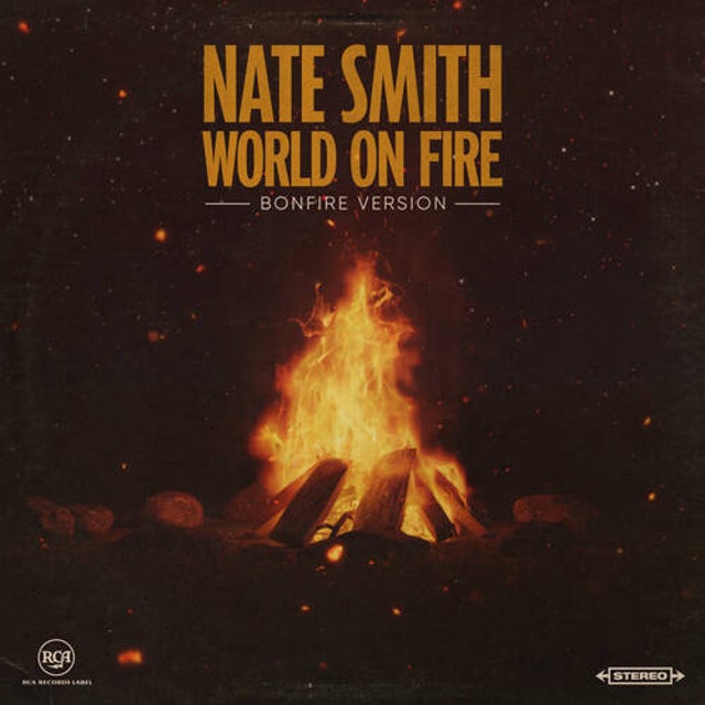World on Fire - Bonfire Version album art