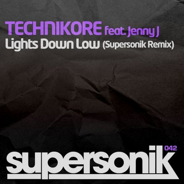 Lights Down Low - Supersonik Mix album art