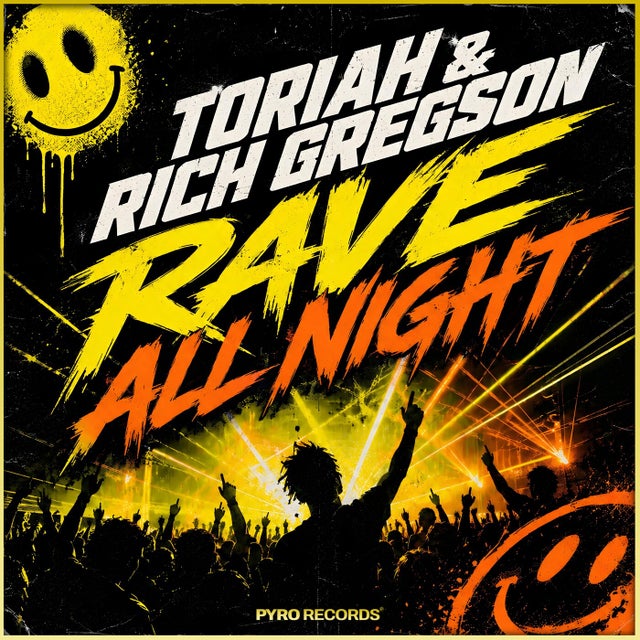 Rave All Night - Extended album art