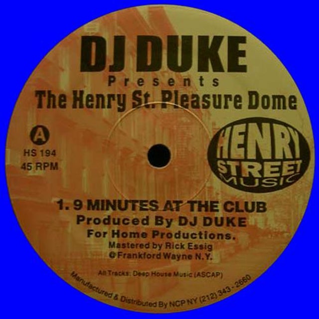 9 Minutes At The Club - REMASTER album art