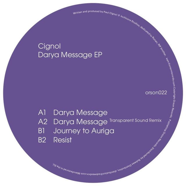 Darya Message album art