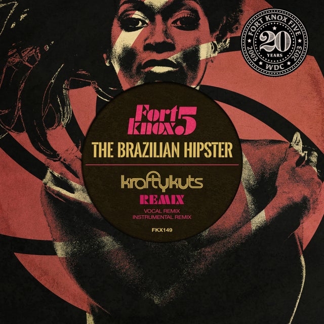 The Brazilian Hipster - Krafty Kuts Remix album art