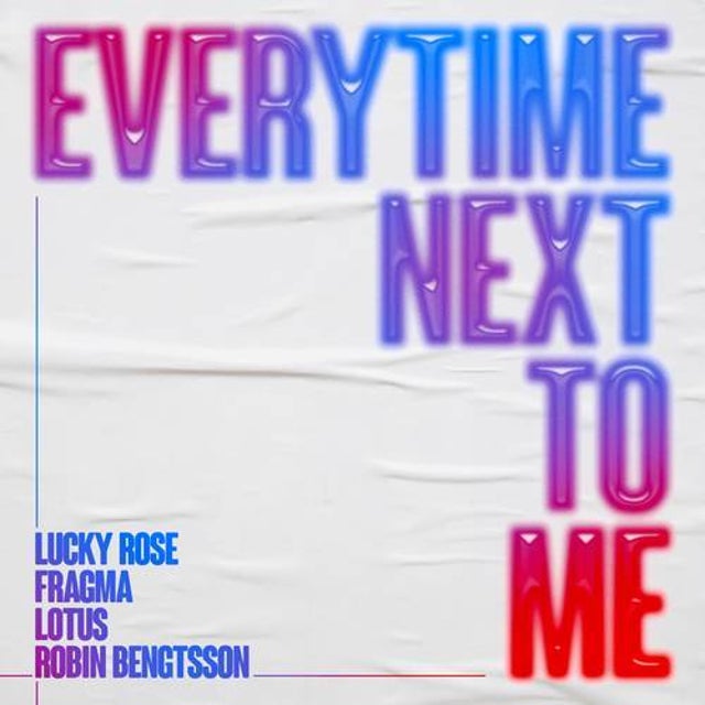Everytime Next To Me - Extended Mix album art