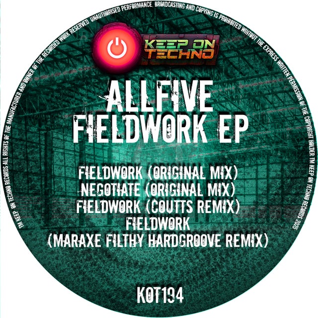 Fieldwork - MarAxe Filthy Hardgroove Remix album art