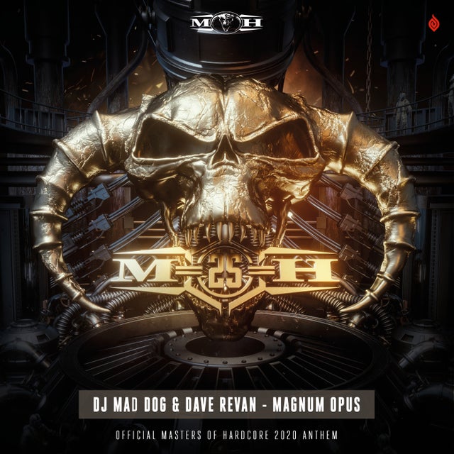 Magnum Opus - Official Masters of Hardcore 2020 Anthem album art