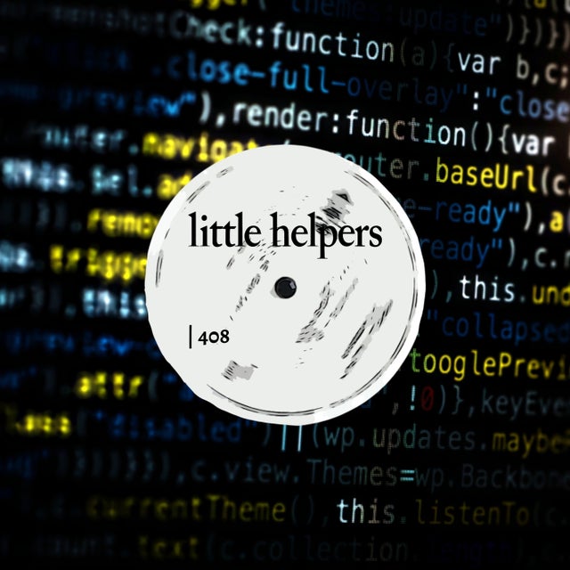 Little Helper 408-3 album art