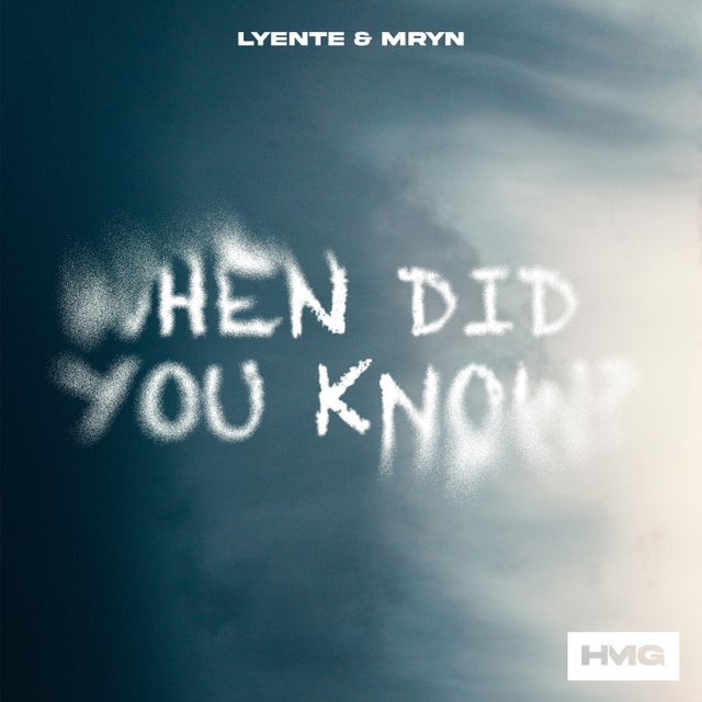 When Did You Know - Extended Mix album art