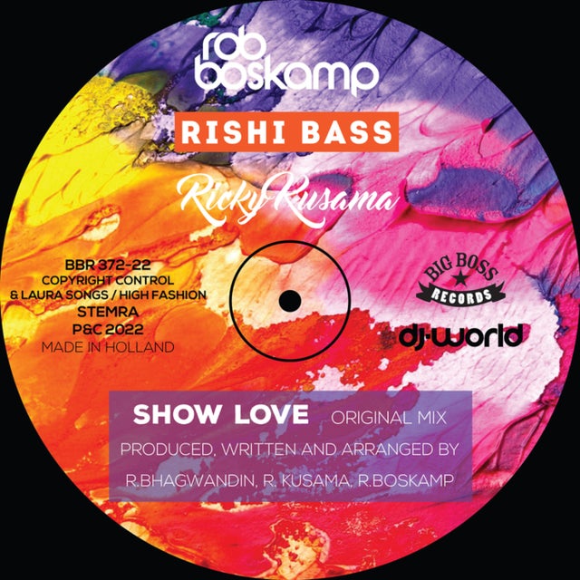 Show Love featuring Rishi Bass, Ricky Kusama album art