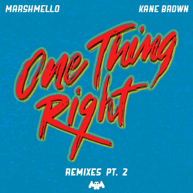 One Thing Right - Koni Remix album art