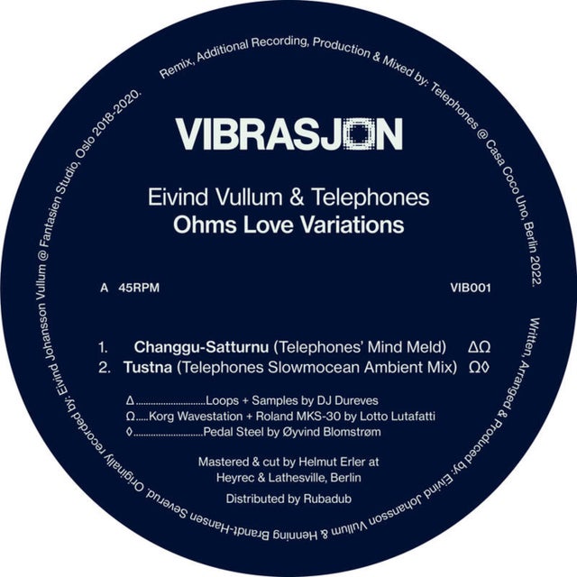 Tustna featuring Øyvind Blomstrøm - Telephones Sueñotechno Rush Mix album art
