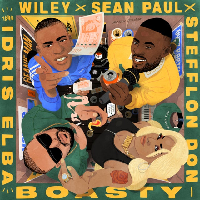 Boasty (feat. Idris Elba) album art