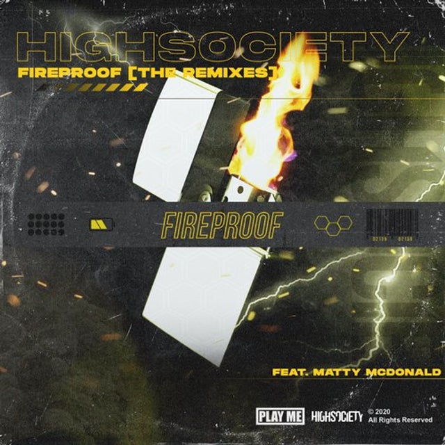 Fireproof (feat. Matty McDonald) - JumoDaddy Remix album art