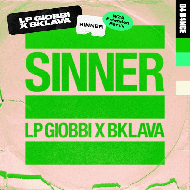 Sinner - WZA Extended Remix album art