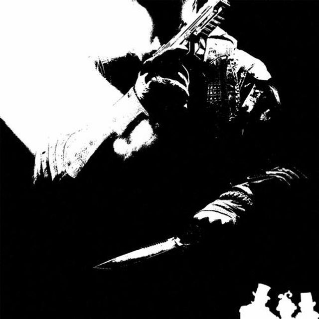 Black album art