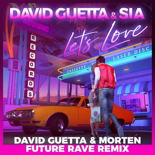 Let's Love - David Guetta & MORTEN Future Rave Remix; Extended album art