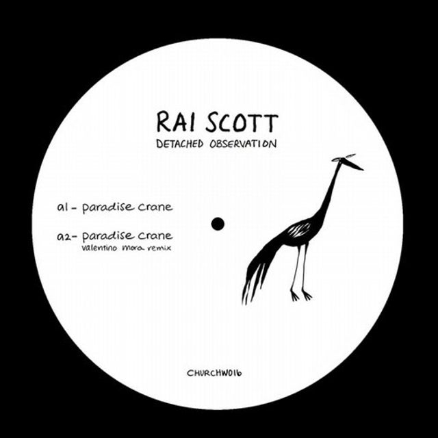 Paradise of Crane - Valentino Mora Deep Blue Rephase album art