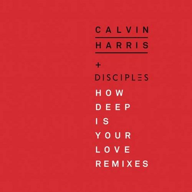 How Deep Is Your Love - Calvin Harris & R3hab Remix album art