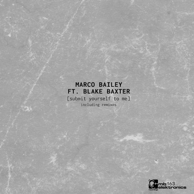 Submit Yourself To Me feat. Blake Baxter - Buraki Remix album art
