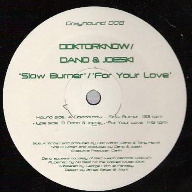 Slow Burner album art