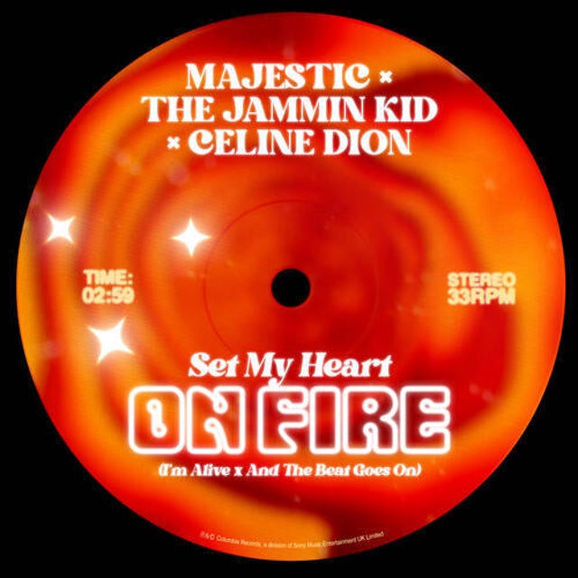 Set My Heart On Fire (I'm Alive x And The Beat Goes On) - Extended album art