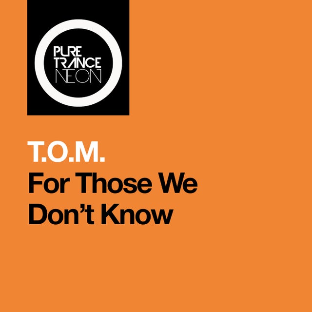 For Those We Don't Know - Extended Mix album art