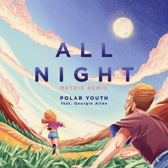 All Night - Metrik Dub album art