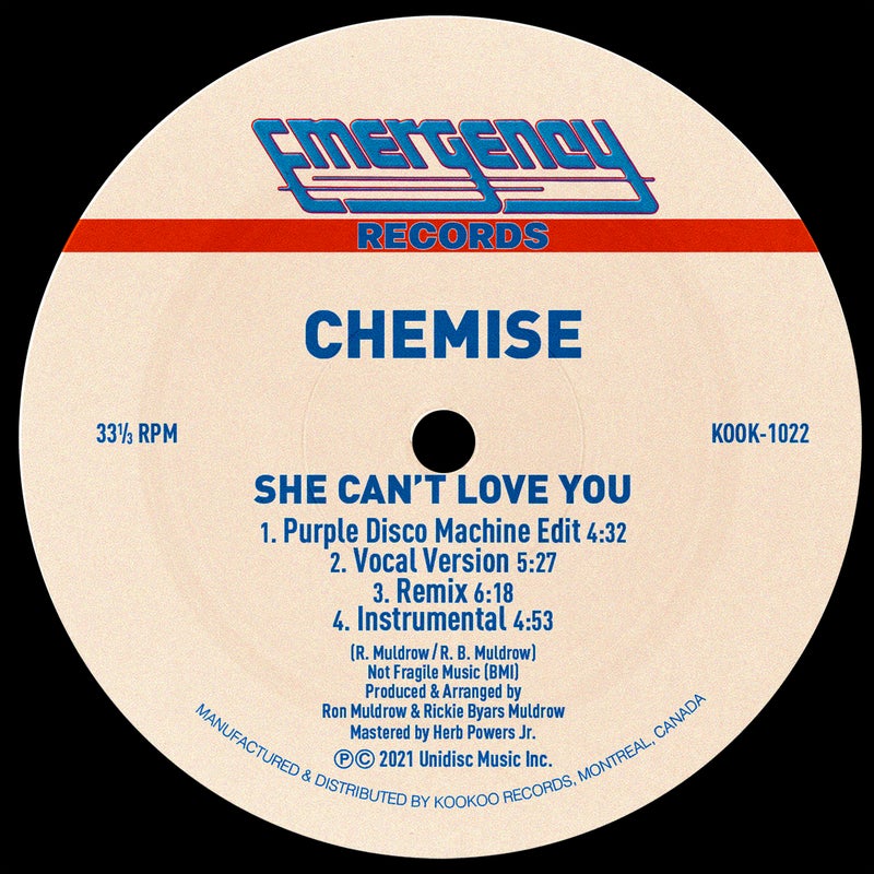 She Can't Love You (Purple Disco Machine Edit)