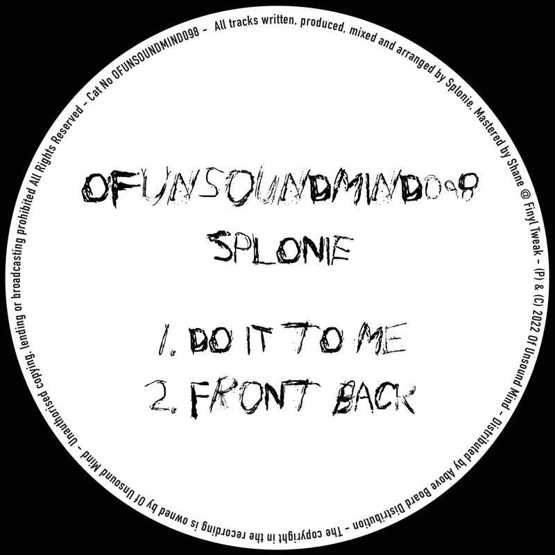 Do it To Me / Front Back