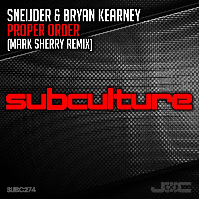 Proper Order - Mark Sherry Remix
