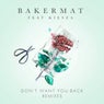 Don't Want You Back (Remixes)