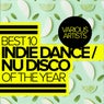 Best 10 Indie Dance / Nu Disco Of The Year