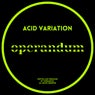 Acid Variation