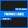 Top Ten Tracks. April '25