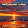 Devilish Sunset on the Beach