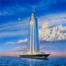 Skyscraper on a Megayacht