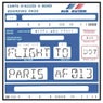 Flight to Paris