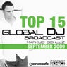 Global DJ Broadcast Top 15 - September 2009