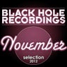 Black Hole Recordings November Selection 2012