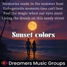 Sunset colors
