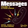 MESSAGES Vol. 10 DJ Fudge Sampler