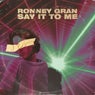Say It to Me (Radio Edit)