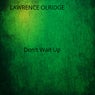 Don't Wait Up