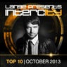 Lange pres. Intercity Top 10 October 2013