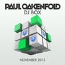 DJ Box - November 2013 - Selected By Paul Oakenfold