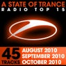 A State Of Trance Radio Top 15 - October/September/August 2010 - 45 Tracks