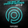 The Best Of Operator Records 2013