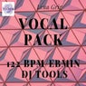 Vocal Pack 122 BPM/Ebmin